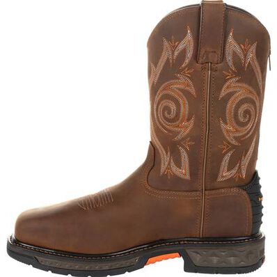 Georgia Boot Carbo-Tec LT Steel Toe Waterproof Pull On Work Boot, , large