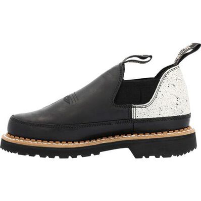 Georgia Boot Women's Black and White Romeo Shoe, , large