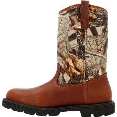 Georgia Boot® Homeland Waterproof Wellington Camo Work Boot, , large