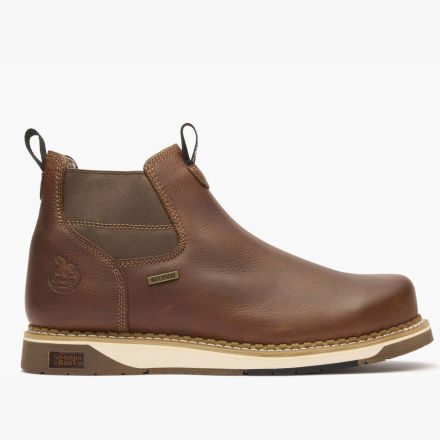 georgia steel toe wedge work boots
