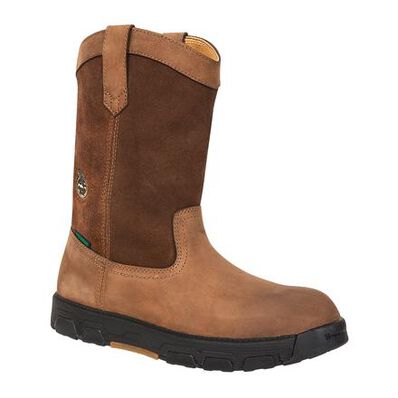 Georgia Suspension System Composite Toe Waterproof Wedge Wellington Boot, , large