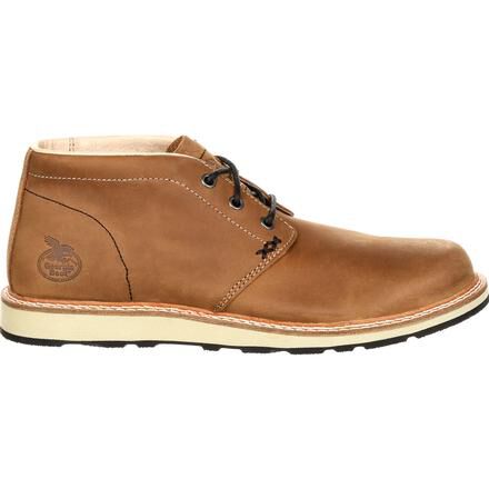Georgia Boot Small Batch Chukka Brown Leather Boot