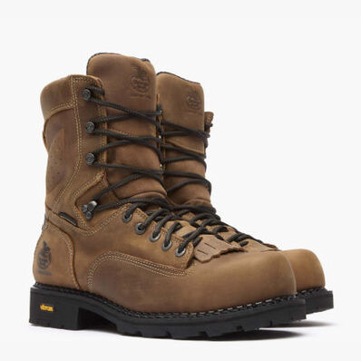 Georgia Boot Comfort Core Composite Toe Waterproof Logger Work Boot, , large