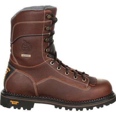 #GB00237, Georgia Boot AMP LT Logger Low Heel Waterproof Work Boot