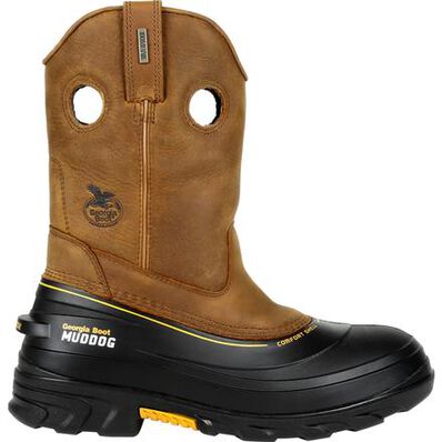 Georgia Boot Muddog Waterproof Work Wellington, , large