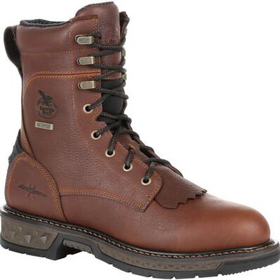 Georgia Boot Carbo-Tec LT Waterproof Lacer Work Boot, , large