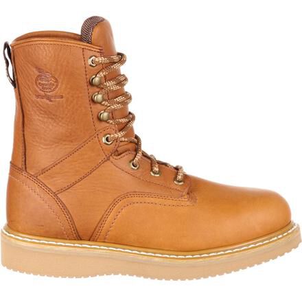 Georgia Men's Wedge Work Boots Factory Sale | bellvalefarms.com