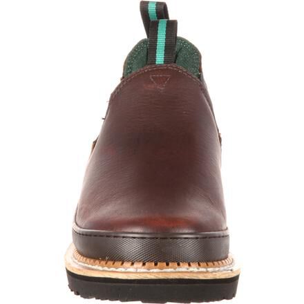 Brown Romeo Work Shoe by Georgia Boot 