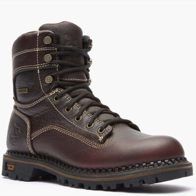 Georgia Boot AMP LT Logger Women's Waterproof Low Heel Logger Boot, , large