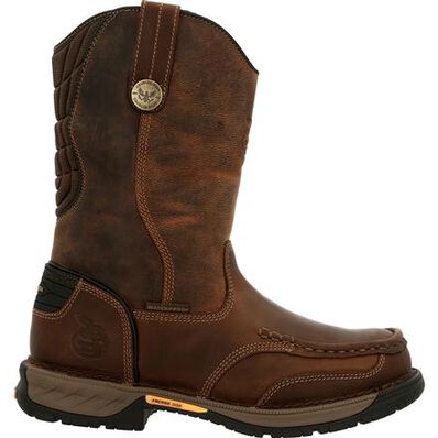 #GB00442, Georgia Boot Athens 360 Steel Toe Waterproof Pull-on Work Boot