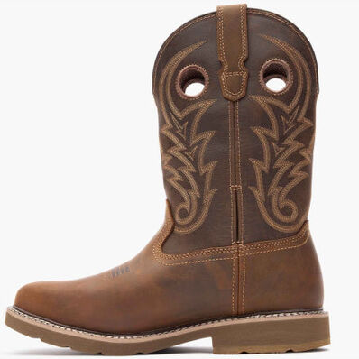 Georgia Boot Core 37 Western 11" Steel Toe Waterproof Pull-On Work Boot, , large