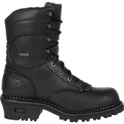 #GB00345, Georgia Boot AMP LT Logger Composite Toe Waterproof Work Boot