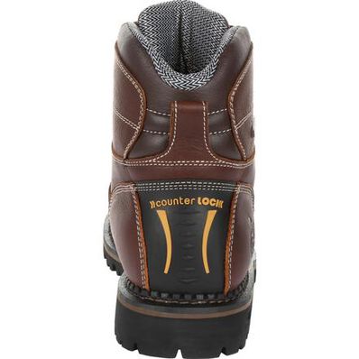 Georgia Boot AMP LT Logger Low Heel Waterproof Work Boot, , large