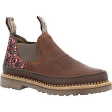 Women's Brown Paisley Fashion Romeo