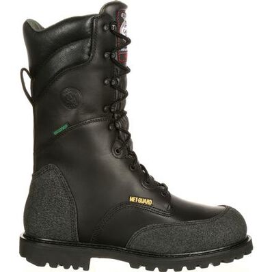 Georgia Boot Miner Steel Toe Internal Met Guard Puncture-Resistant Waterproof Insulated Work Boot, , large