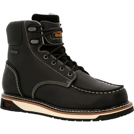 GB00475 Georgia Boot AMP LT Wedge Waterproof Moc Toe Work Boot