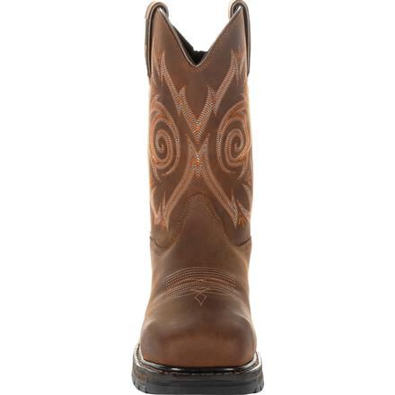 GB00264 Georgia Boot Carbo Tec LT Steel Toe Waterproof Pull On Work Boot