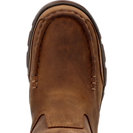Georgia Boot Athens SuperLyte Waterproof Brown Wellington Pull On Boot GB00550