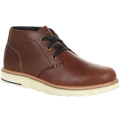 Georgia Boot Small Batch Brown Chukka Boot, , large
