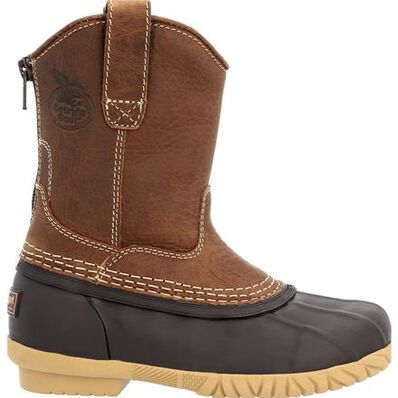 Georgia Boot Marshland Big Kids' Pull On Duck Boot, , large