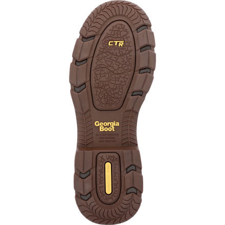 Georgia Boot Athens SuperLyte Waterproof Brown Wellington Pull On Boot GB00550