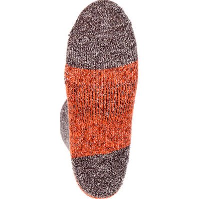 Georgia Boot Merino Lambs Wool Crew Sock, Mocha, large