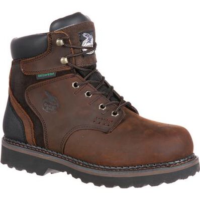 Georgia Brookville Steel Toe Waterproof Work Boot, #G7334