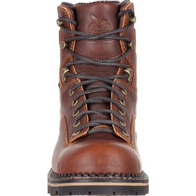 Georgia Boot Comfort Core Low Heel Logger Waterproof Work Boot, , large