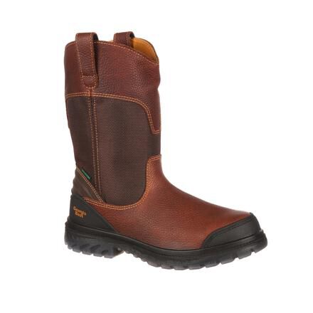 Georgia Zero Drag Waterproof Steel Toe Pull On Work Boot G093