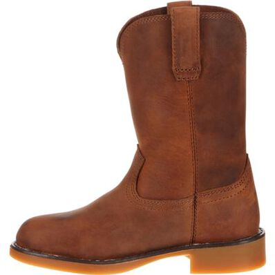 Georgia Boot Carbo-Tec Little Kid Wellington Work Boot, , large
