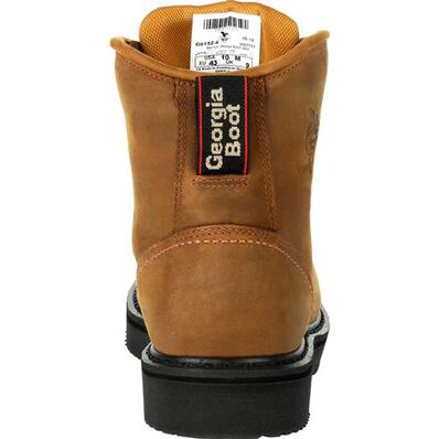 Georgia Boot Brown Wedge Work Boot, , large