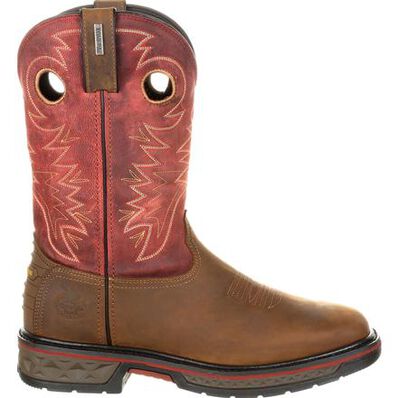 Georgia Boot Alloy Toe Carbo-Tec Waterproof Pull-on Boot, , large