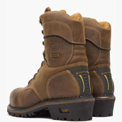 Georgia Boot AMP LT Logger Composite Toe Insulated Waterproof Work Boot, , large