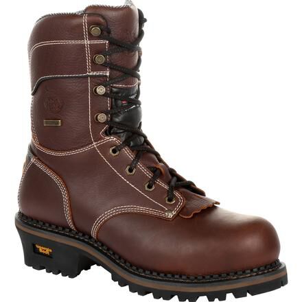 GB00262 Georgia Boot AMP LT Logger Composite Toe Waterproof Insulated Work Boot
