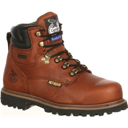 Red wing steel toe metatarsal boots sales