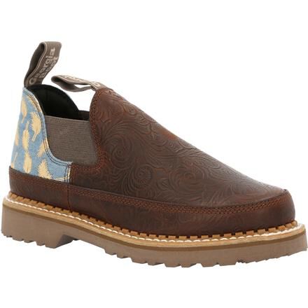 GB00457 Georgia Boot Women s Feather Floral Romeo Shoe