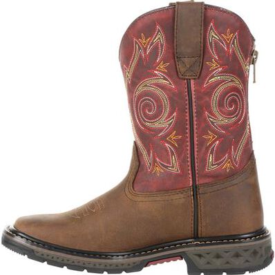 Georgia Boot Carbo-Tec LT Big Kids Pull-On Boot, , large