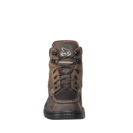 Georgia Boot 6 Eagle Light Men s Brown Leather Work Shoes Style G6033