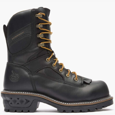 Georgia Boot LTX Logger Composite Toe Waterproof Work Boot, , large