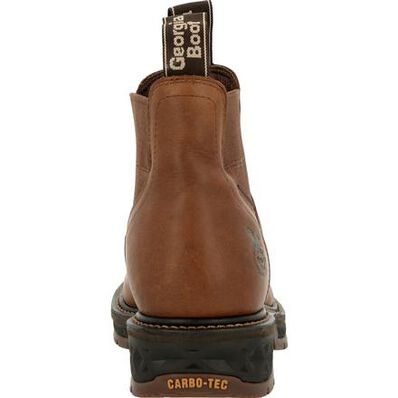 Georgia Boot Carbo-Tec LT Waterproof Chelsea Work Boot, , large