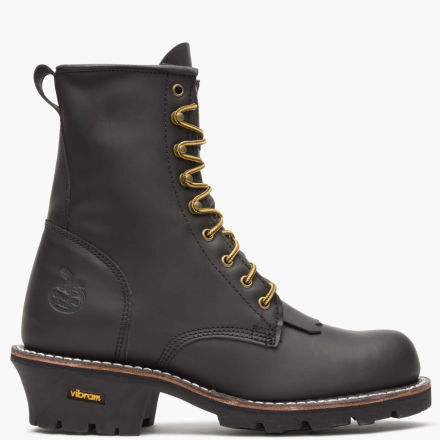 Georgia Boot Men s 8 Forestry Logger GB00648 Black
