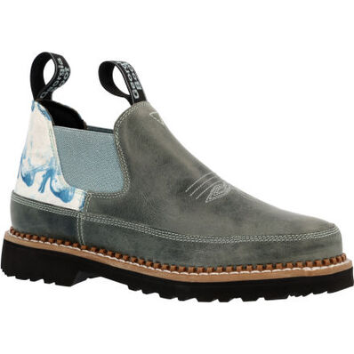 Georgia Boot Women's Blue Watercolor Romeo Shoe, , large