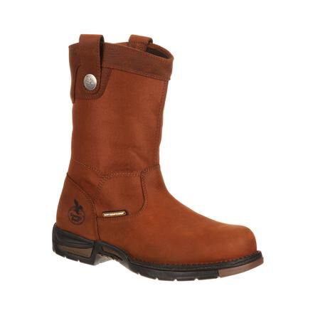 Georgia Athens Steel Toe Waterproof Wellington Work Boot GB00018