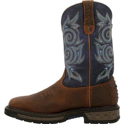 Georgia Boot Carbo-Tec LT Waterproof Pull On Boot, , large