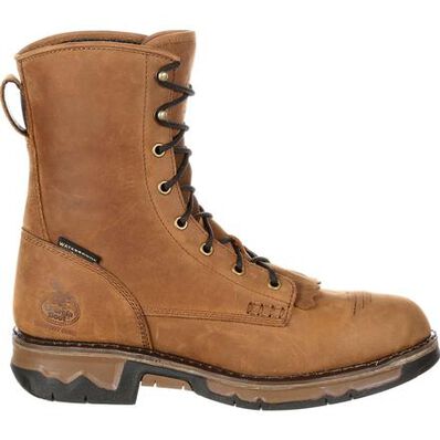 Georgia Boot Carbo-Tec Composite Toe Waterproof Work Lacer, , large