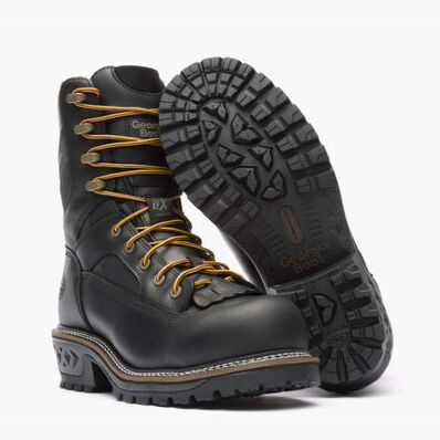 Georgia Boot LTX Logger Composite Toe Waterproof Work Boot, , large