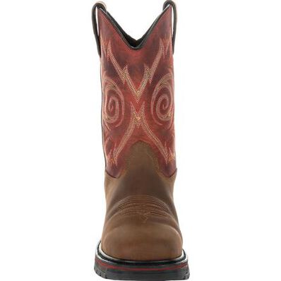 Georgia Boot Carbo-Tec LT Waterproof Pull-on Work Boot, , large