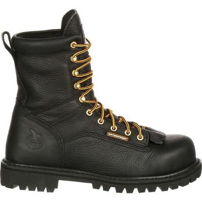 Georgia Boot Lace-to-Toe Steel Toe Waterproof Work Boot, , large