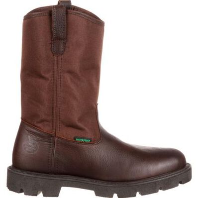 Georgia Boot Homeland Waterproof Wellington Work Boot, , large