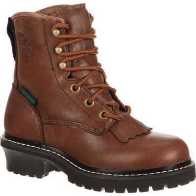 Georgia Boot Big Kid Waterproof Logger, , large